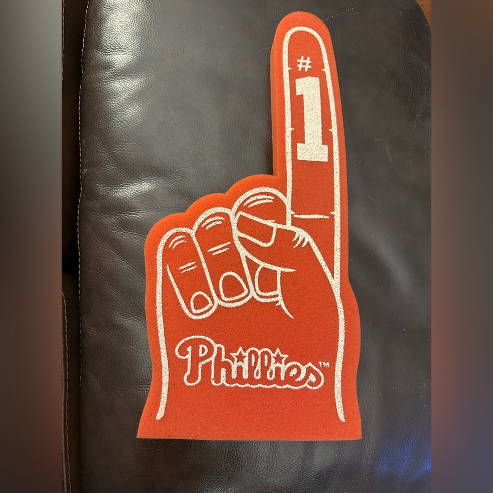 Philadelphia Phillies Red Large Foam Finger
